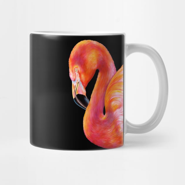 Flamingo by Tim Jeffs Art